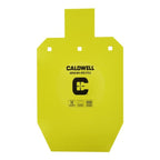 CALDWELL STEEL TARGT GONG 3/8" AR500 66% IPSC STYLE