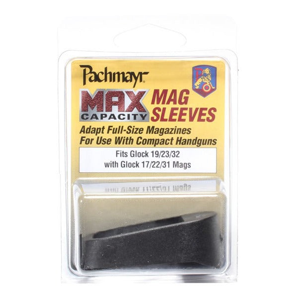 Pachmayr Mag Sleeve Magazine Adapter Glock 19 17 Round,22 Round,31 Round