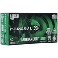 Federal Premium American Eagle 40 S&W Ammunition 120 Grain Flat Nose Box of 50