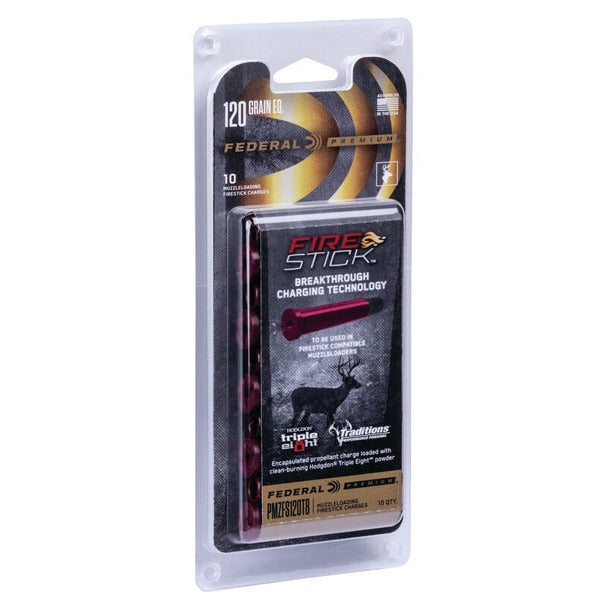 FEDERAL MUZZLELOAD 120gr FIRE -STICK TRIPLE 8 10bx 10cs