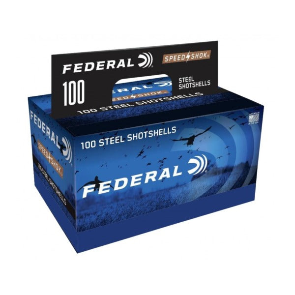 Federal Premium Speed-Shok 12 Gauge Ammunition 3" #BB 1-1/4 oz 1450 fps Steel Box of 100