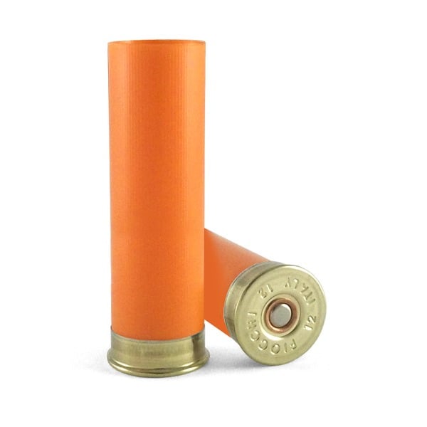 Fiocchi Hull 12ga 2.75" 8mm Primed Orange Bag of 100