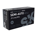 SK Semi-Auto Rifle 22 Long Rifle Ammunition 40 Grain Lead Round Nose Box of 50