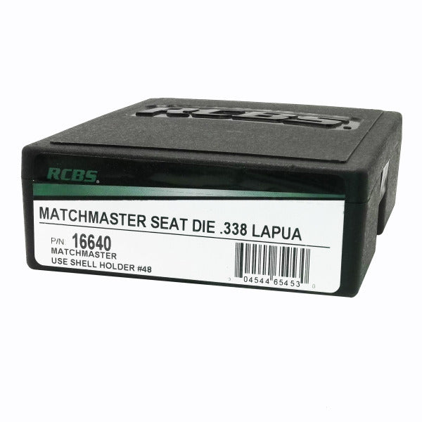RCBS MatchMaster Competition Micrometer Seater Die 338 Lapua Magnum