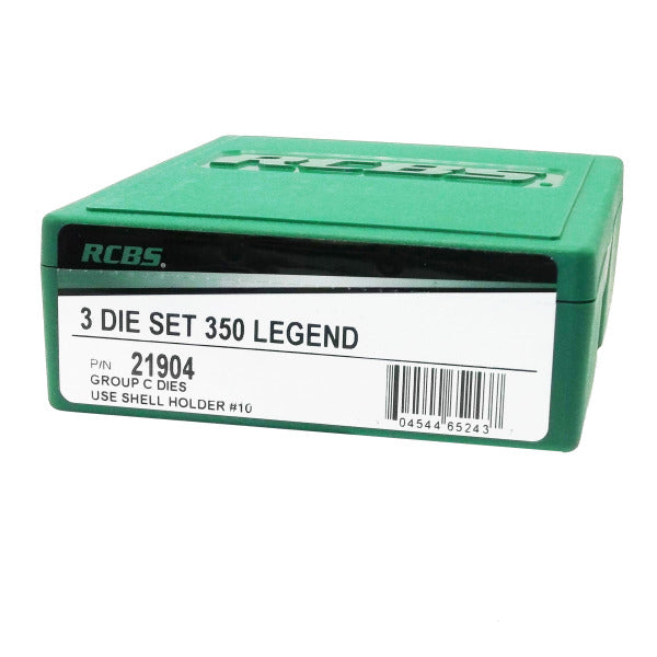 RCBS Roll Crimp 3 Die Set 350 Legend