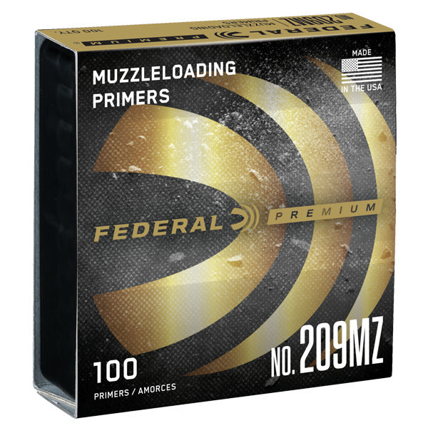 Federal Premium 209 Muzzleloader Primers Box of 100
