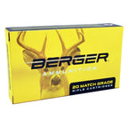 Berger Match Grade 6.5 Creedmoor Ammunition 135 Grain Classic Hunter Jacketed Hollow Point Box of 20
