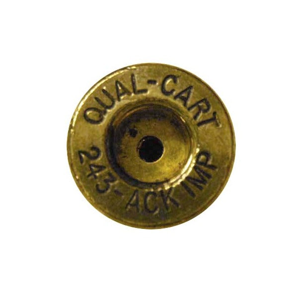 Quality Cartridge Basic 243 Winchester Ackley Improved Brass Bag of 20