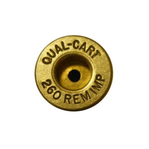 QUALITY CARTRIDGE BRASS 260 REMINGTON IMP BASIC UNPRIMED 20/BAG