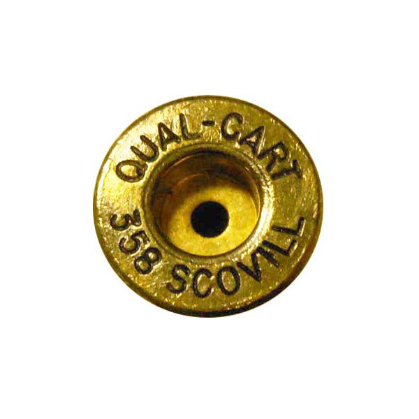 Quality Cartridge 358 Scovill Brass Bag of 20