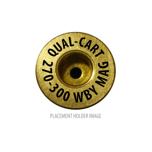 Quality Cartridge 270-300 Weatherby Magnum Brass Bag of 20