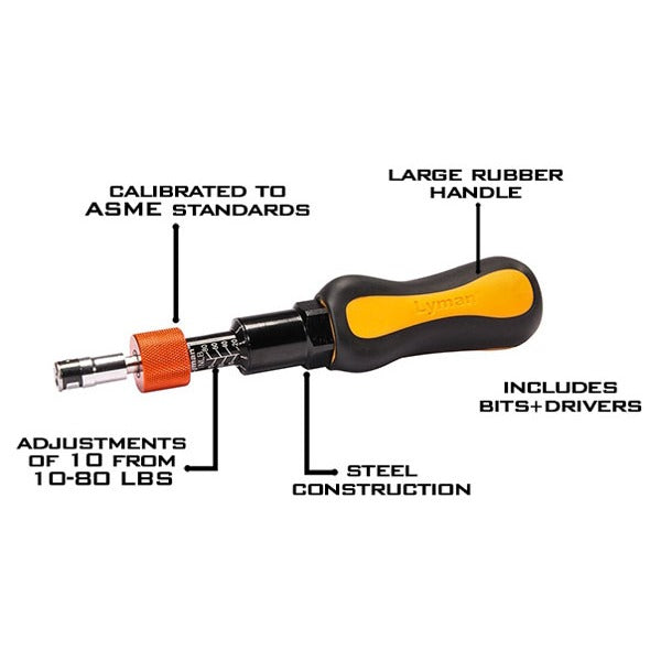 LYMAN PRO DRIVE TORQUE WRENCH