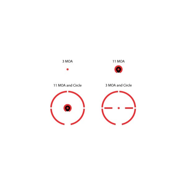 BURRIS FASTFIRE 4 MULTI- RETICLE RED DOT SIGHT