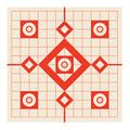 BURRIS 13" SQUARE SIGHT IN TARGETS 10/PKG