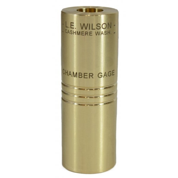 WILSON 6.5 CREED MINIMUM CHAMBER GAGE - BRASS