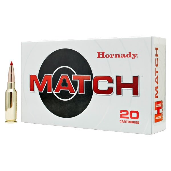 Hornady Match 6mm ARC Ammunition 108 Grain ELD-M Polymer Tip Box of 20