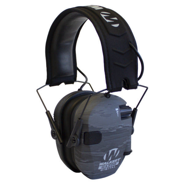 WALKERS RAZOR PRO DIGITAL EAR MUFF/ATACS GHOST CAMO