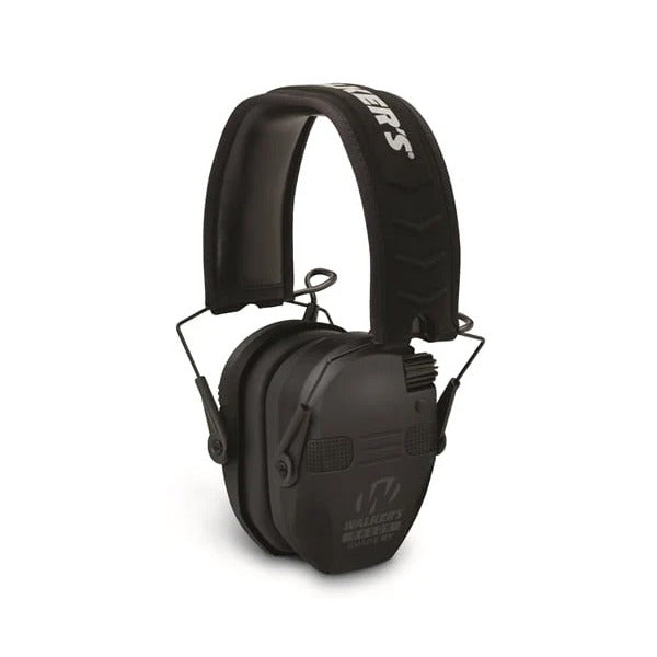 WALKERS RAZOR SLIM ELEC QUAD MUFF w/BTOOTH BLACK
