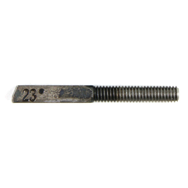 K&M TOOL STEEL NECK TURN CUTTER 23 DEGREE STD CAL