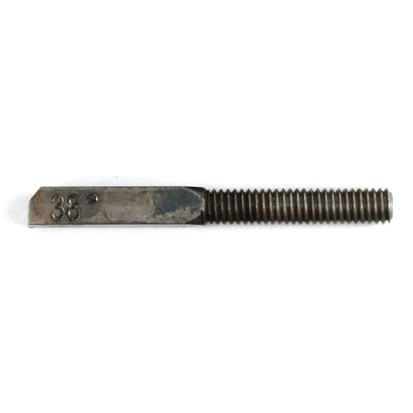 K&M TOOL STEEL NECK TURN CUTTER 38 DEGREE STD CAL