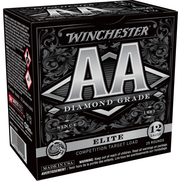 Winchester AA Diamond Grade 12 Gauge Ammunition 2-3/4" #7.5 1-1/8 oz 1300 fps Case of 250