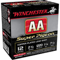 Winchester AA 12 Gauge Ammunition 2-3/4" #7.5 1-1/4 oz 1220 fps Plated Box of 25