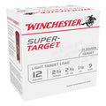 Winchester Super Target 12 Gauge Ammunition 2-3/4" #9 1-1/8 oz 1145 fps Case of 250