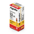 Aguila High Velocity 22 Long Rifle Ammunition 40 Grain Plated Lead Round Nose Box of 50