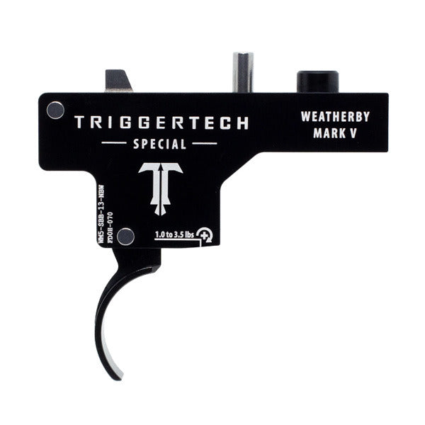 Triggertech Special Curved Trigger Weatherby Mark V 1lb - 3.5lb