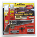 Traditions 1851 Navy Redi-Pak Muzzle Loading Revolver Kit 44 Caliber with Brass Frame Walnut