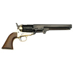 Traditions 1851 Navy Redi-Pak Muzzle Loading Revolver Kit 44 Caliber with Brass Frame Walnut