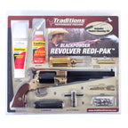 Traditions 1858 Army Redi-Pak Muzzle Loading Revolver Kit 44 Caliber with Brass Frame Walnut
