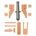 Traditions Old Ironsides Kit Black Powder Cannon 69 Caliber Black