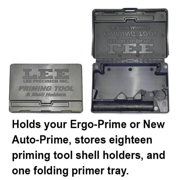 LEE PRIMING TOOL STORAGE BOX ONLY