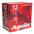 Aguila Game Load 12 Gauge Ammunition 2-3/4" #6 1-1/4 oz 1330 fps Box of 25