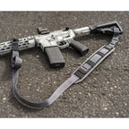 GROVTEC SLING QS 2-PT SENTINEL w/PB SWIVELS GRY