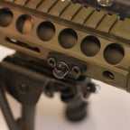 GROVTEC STUD MOUNT KEYMOD FLANGED w/ HARDWARE
