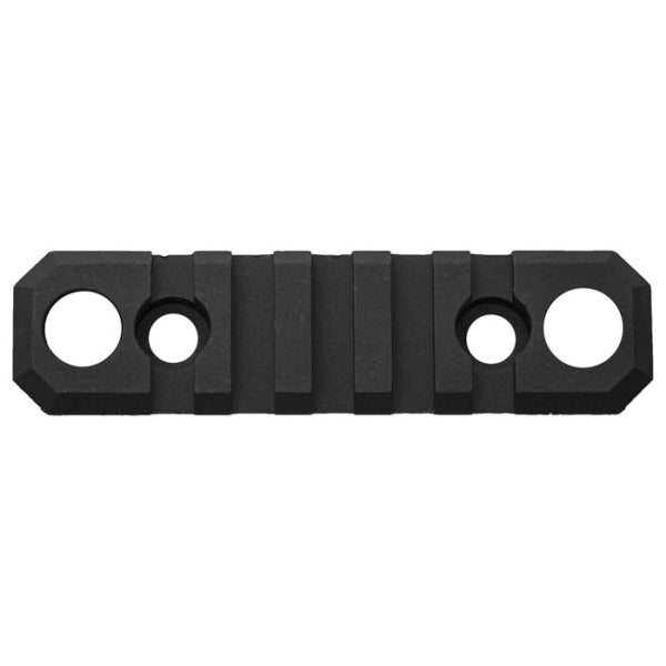 Grovtec 5 Slot M-Lok Picatinny Rail Push Button Base 3.1"