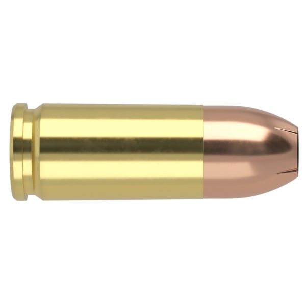 Nosler Defense 9mm Luger +P Ammunition 124 Grain Jacketed Hollow Point Box of 20