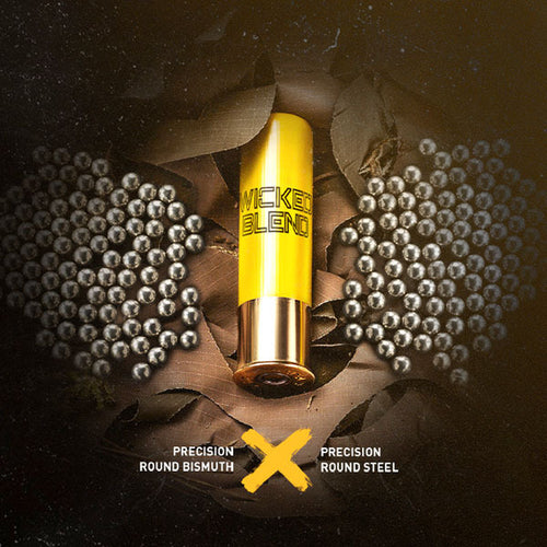 Browning Wicked Blend 12 Gauge Ammunition 3-1/2" #2, 4 1-1/2 oz 1450 fps Bismuth/Steel Box of 25
