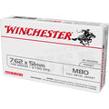 Winchester White Box 7.62x51mm NATO Ammunition 149 Grain Full Metal Jacket Box of 20