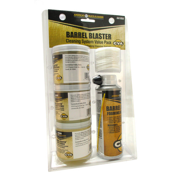 CVA BARREL BLASTER CLEANING KIT VALUE PACK