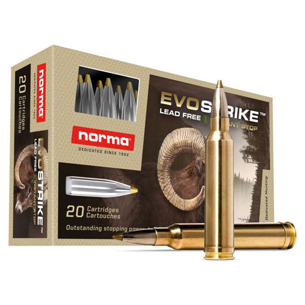 Norma 300 Winchester Magnum Ammunition 139 Grain EvoStrike Polymer Tip Box of 20