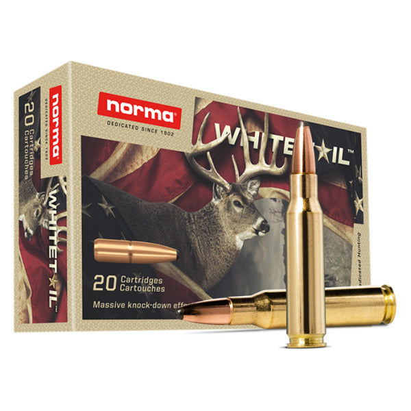 Norma Whitetail 308 Winchester Ammunition 150 Grain Pointed Soft Point Box of 20