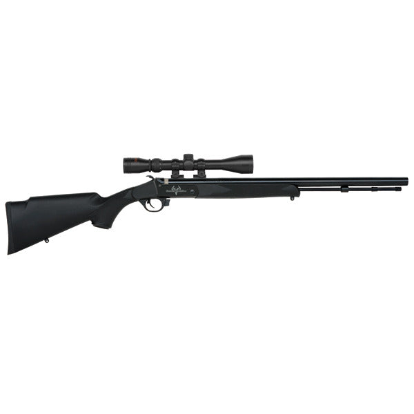 Traditions Buckstalker XT Muzzle Loading Rifle with 3-9x40 Scope 50 Caliber Black