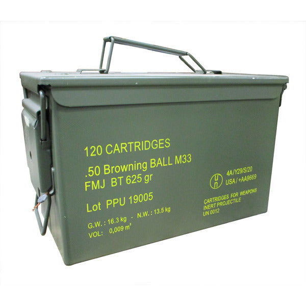 Prvi Partizan Rangemaster 50 BMG (12.7x99mm NATO) Ammunition 625 Grain Full Metal Jacket Can of 120