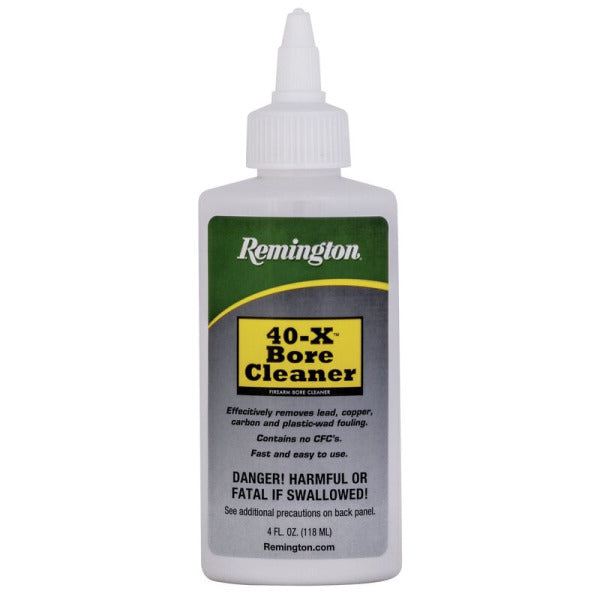 REMINGTON 40-X BORE CLEANER 4oz BOTTLE 6/CASE