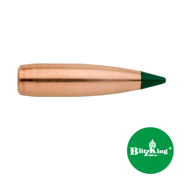 Sierra BlitzKing 264 Caliber, 6.5mm (.264 Diameter) Bullets 105 grain Polymer Tip Box of 500