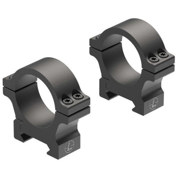 LEUPOLD OPEN RANGE CROSS- SLOT RINGS 30mm LOW MATTE