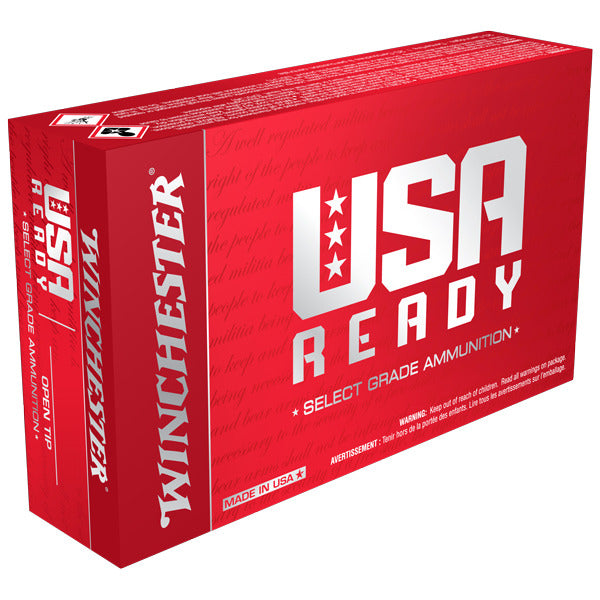WINCHESTER AMMO 223 REMINGTON 62gr FMJOT USA READY 20/b 10/c
